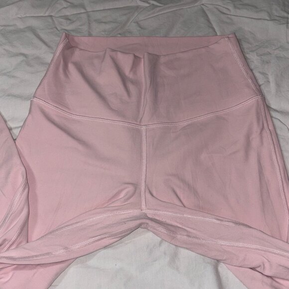 EXCELLENT Lululemon Align High-Rise Crop 21" Leggings Flush Pink Yoga Pants 6 - Picture 5 of 13